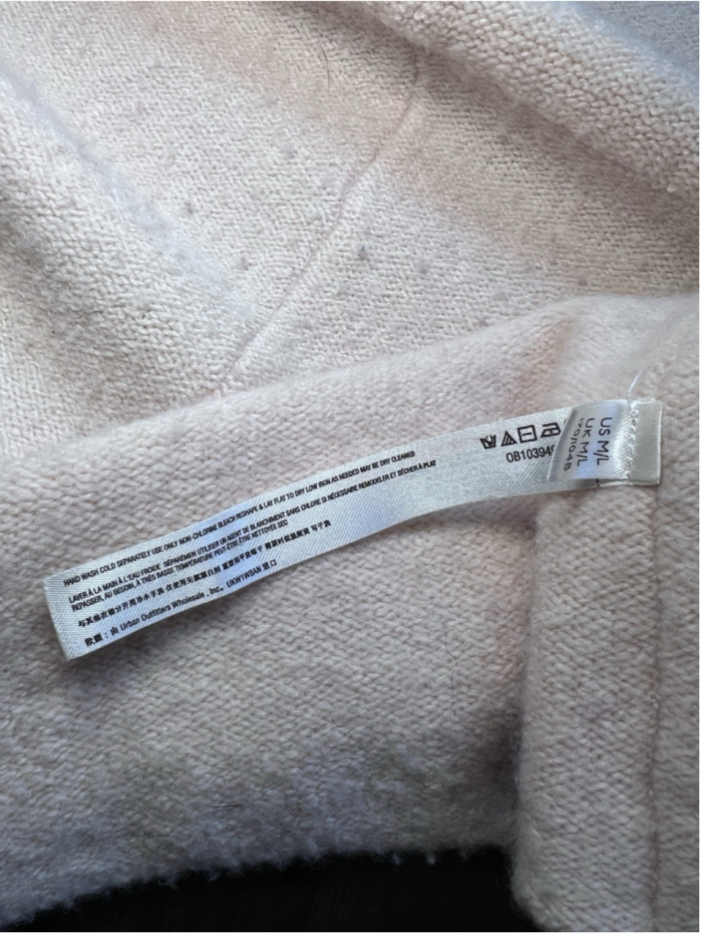 Free People All I Need Cozy Hooded Duster Lagenlook Boho Oversized Cream OS - Picture 14 of 15